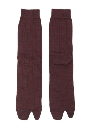 Maison Margiela Tabi socks - Brown