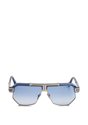 Cazal geometric-frame sunglasses - Blue