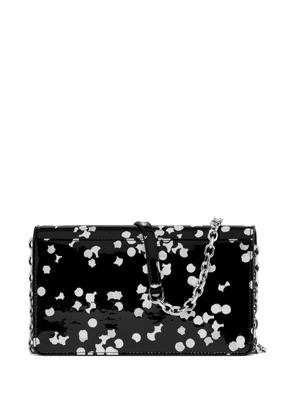 Maison Margiela confetti-print four-stitch wallet - Black