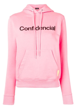 COUNTY OF MILAN Confidencial hoodie - Pink
