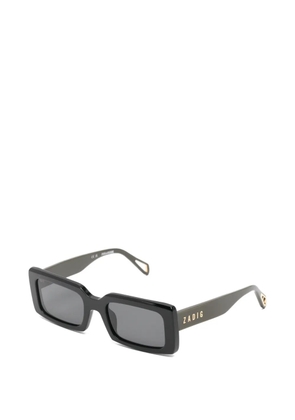 Zadig&Voltaire rectangle-frame sunglasses - Green