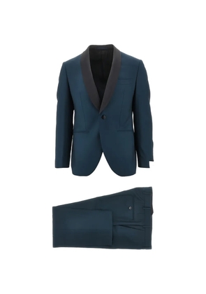 Luigi Bianchi shawl-lapel single-breasted suit - Blue