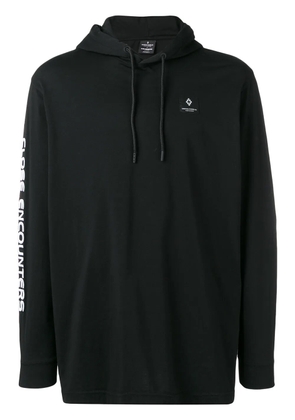 COUNTY OF MILAN x Close Encounters graphic logo hoodie - Black