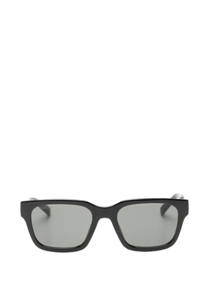 Gucci Eyewear Web-stripe square-frame sunglasses - Black