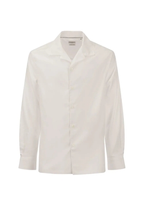 Brunello Cucinelli long-sleeve camp-collar shirt - White