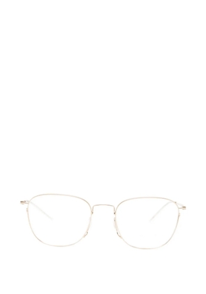 Giorgio Armani geometric-frame glasses - Gold