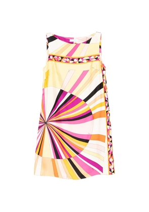 PUCCI Pre-Owned 1960s geometric-print dress - Pink