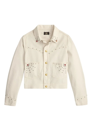 Ralph Lauren RRL studded embellished jacket - Neutrals