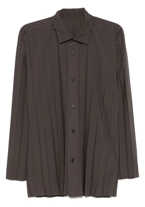 Homme Plissé Issey Miyake Edge shirt - Brown