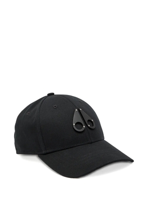 Moose Knuckles logo-plaque baseball cap - Black
