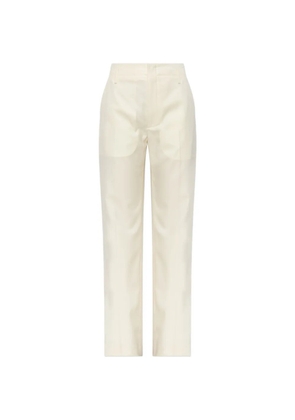 Kenzo pressed-crease tailored trousers - Neutrals