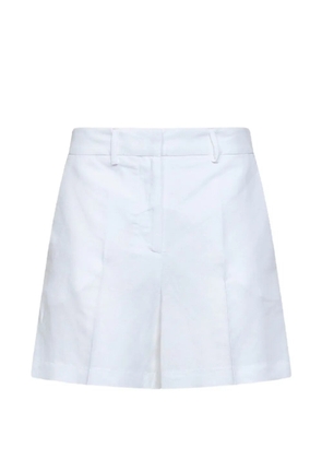Blanca Vita Silice pressed-crease tailored shorts - White