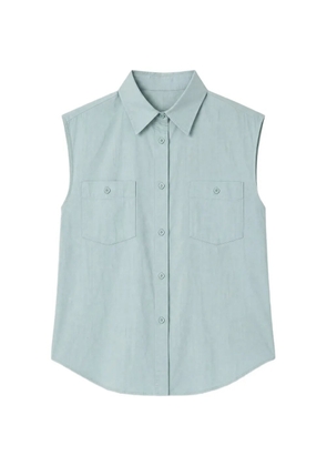 Essentiel Antwerp sleveeless shirt - Blue