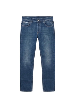 Replay faded-effect slim-fit jeans - Blue