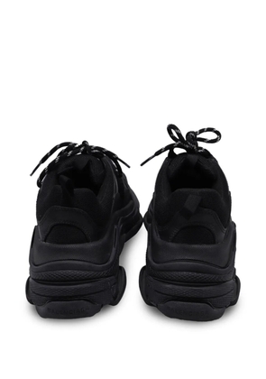 Balenciaga Pre-Owned 2022 Triple S logo-embroidered sneakers - Black