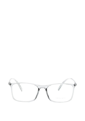 Giorgio Armani rectangle-frame glasses - Grey