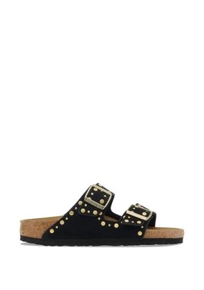 Birkenstock Arizona rivet-embellished suede sandals - Black