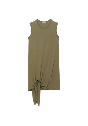 JW Anderson knot-detail sleeveless mini dress - Green