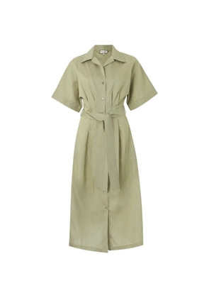 Paul & Joe Portofino pinstriped midi dress - Green