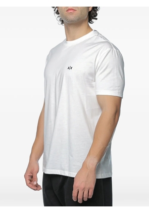 Armani Exchange logo-print T-shirt - White
