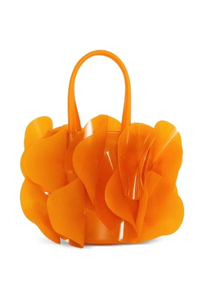 FARM Rio jelly flower tote bag - Orange