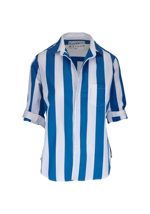 Frank & Eileen Eileen vertical-stripe shirt - White