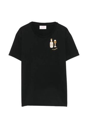 MC2 Saint Barth Emilie bead-embellished T-shirt - Black
