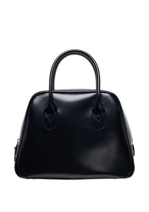 Comme Des Garçons trapezoid top-handle wash bag - Black