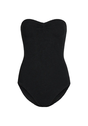Hunza G Brooke crinkled swimsuit - Black