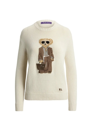 Ralph Lauren Collection Polo Bear silk sweater - Neutrals