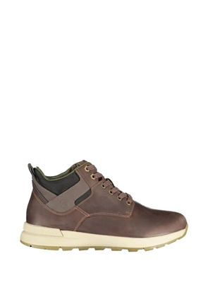 LUMBERJACK Dominic Chukka lace-up panelled ankle boots - Brown