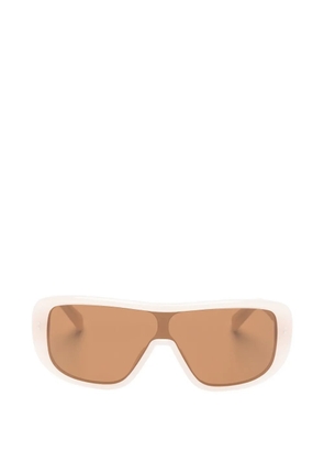 Jacquemus geometric-frame sunglasses - Neutrals