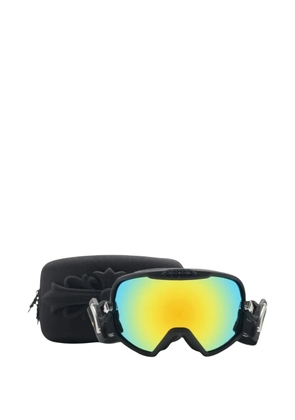 Chrome Hearts floral-logo ski goggles - Black