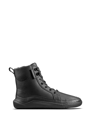 Vivobarefoot Gobi grained-leather boots - Black