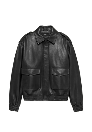 Arma Astra leather jacket - Black