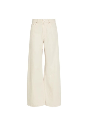 MOTHER Lemon Twist jeans - White