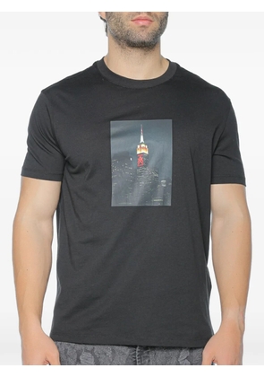 Armani Exchange graphic-print t-shirt - Black