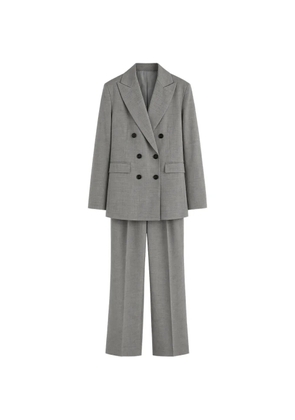 ROOM76 Oslo double-breasted peak-lapels suit - Grey
