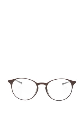 YOU MAWO Sajama Air round-frame glasses - Brown