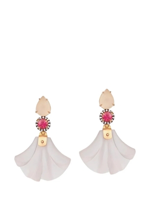 SILVIA FURMANOVICH Dervish multi-stone earrings - Pink