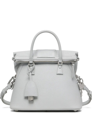 Maison Margiela mini 5AC Classique leather tote bag - Grey