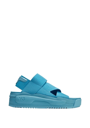 Y-3 Rivalry panelled sandals - Blue