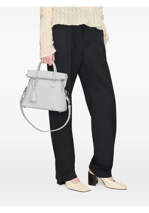Maison Margiela mini 5AC Classique leather tote bag - Grey