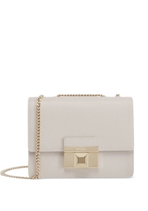 Furla mini Venere leather cross body bag - Neutrals