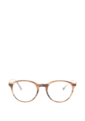 Giorgio Armani round-frame glasses - Brown