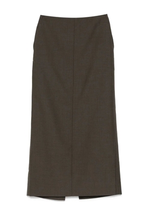 Philosophy Di Lorenzo Serafini pencil midi skirt - Brown