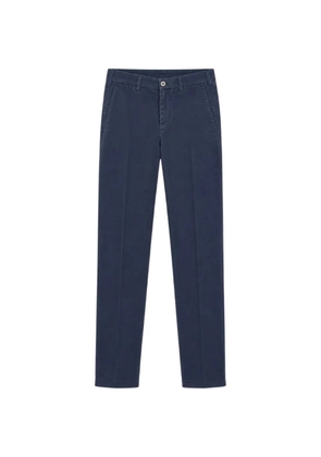 40 WEFT Lenny pressed-crease chino trousers - Blue