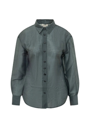 Calvin Klein twist-detail shirt - Green