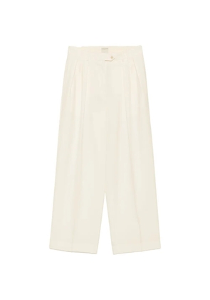 CALVIN KLEIN COLLECTION Alexandra pleated trousers - White