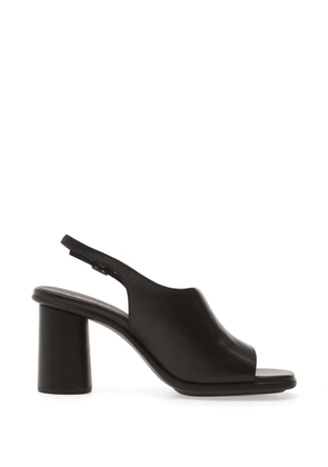 ECCO leather slingback sandals - Black